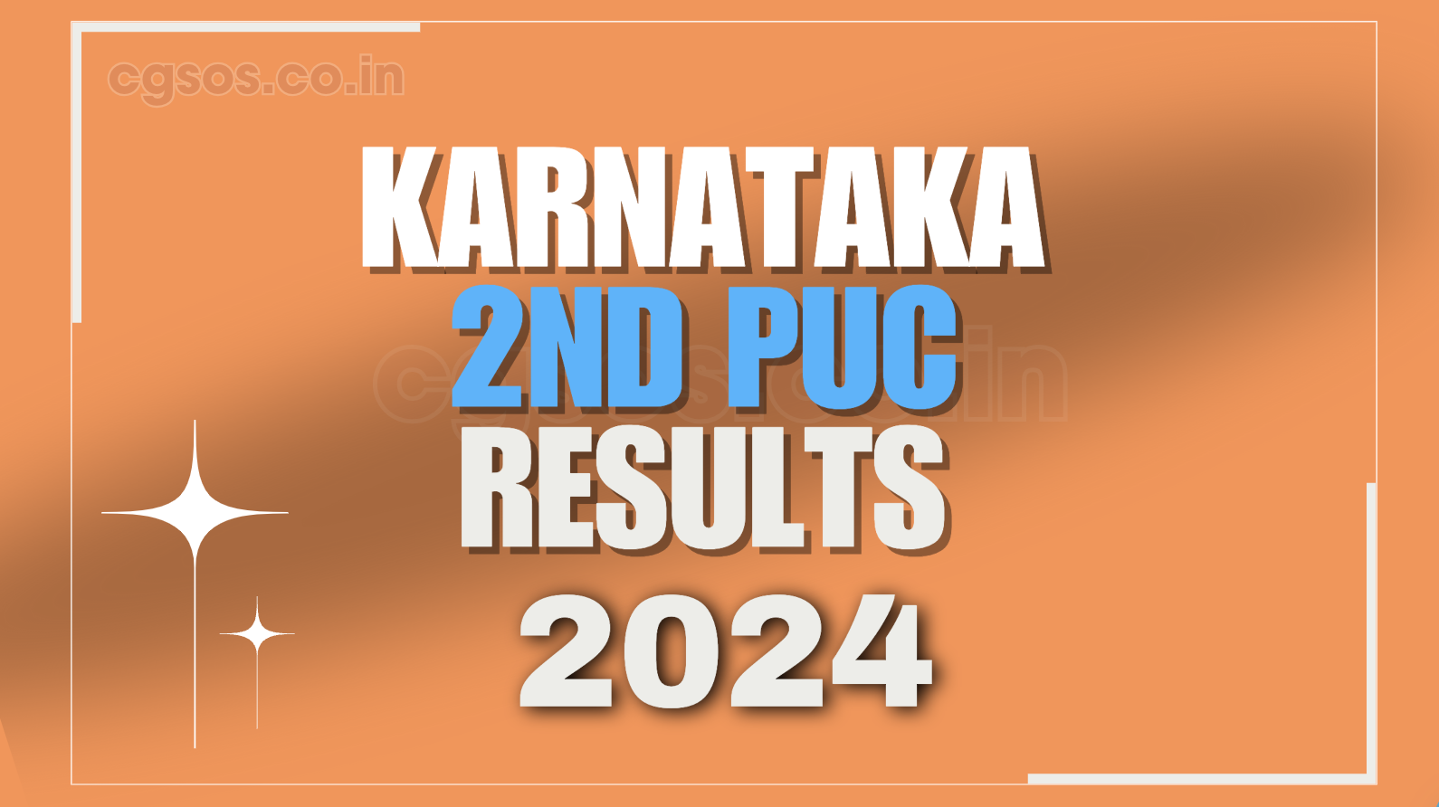 2nd puc result 2024 karnataka,kseeb 2nd puc result link out @  karresults.nic.in